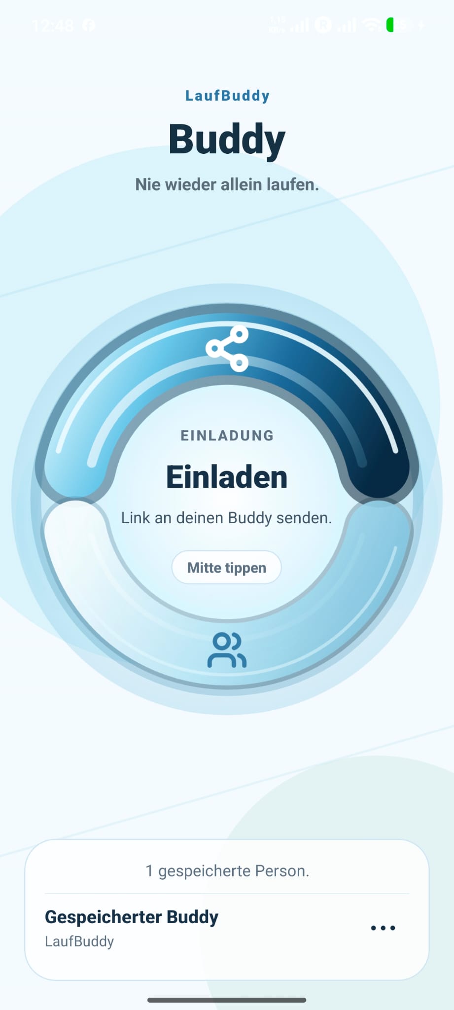 BuddyLauf Verbindung